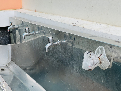 Broken Handwashing Facilities 